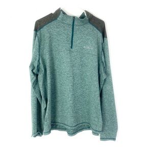 Columbia xl men’s long sleeve pullover green